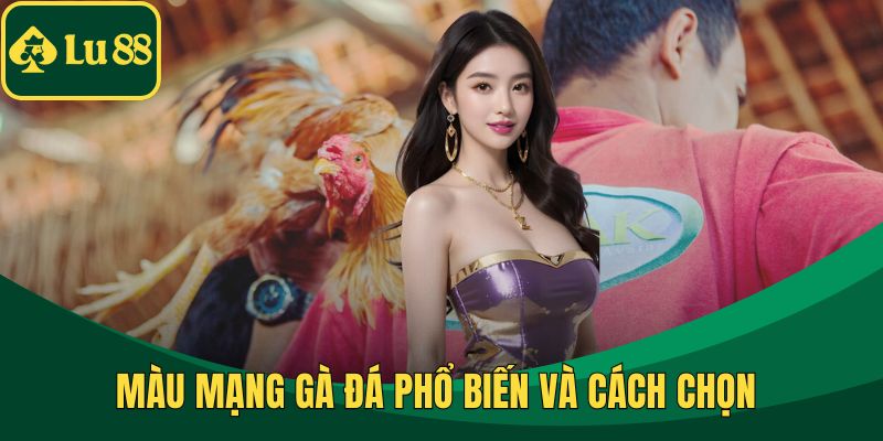 Màu Mạng Gà Đá Phổ Biến Và Cách Chọn Theo Ngũ Hành